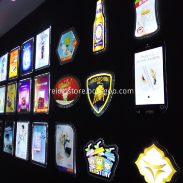 Unifitting LED light box display